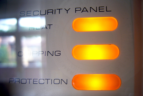 Panel systemu sygnalizacji włamania i napadu